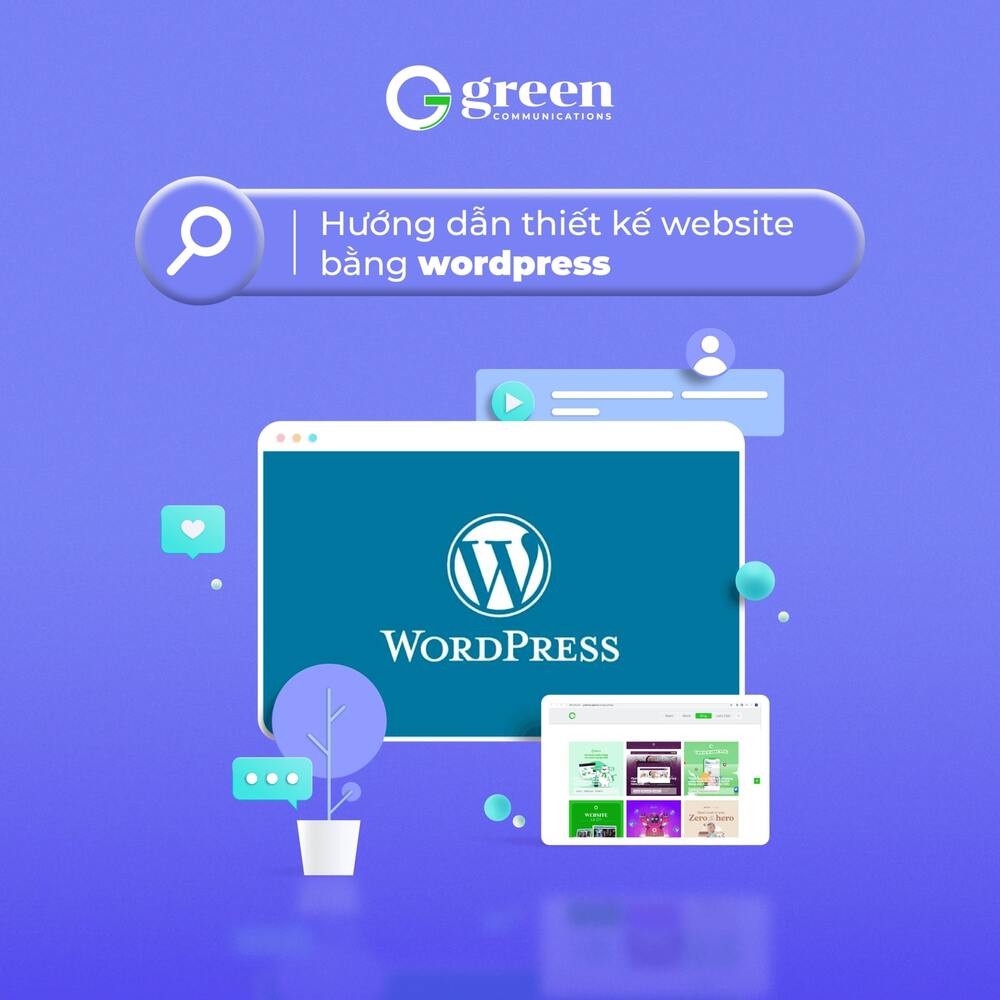thiết kế website bằng wordpress